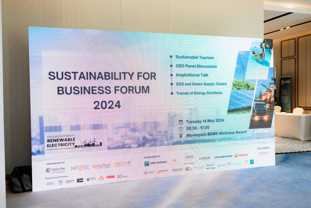 Sustainability for Business Forum