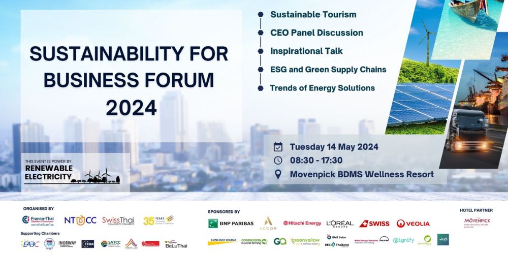 Sustainability for business forum 2024 icon